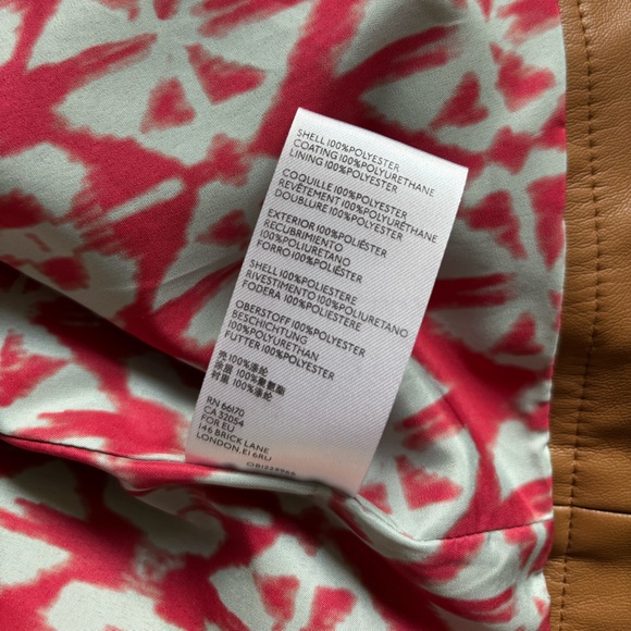 Anthropologie vegan leather jacket - Picture 8 of 9